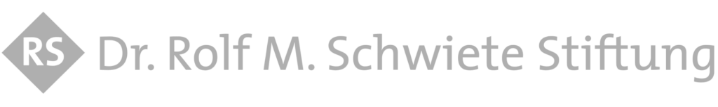 Logo Dr. Rolf M. Schwiete Stiftung (grau)